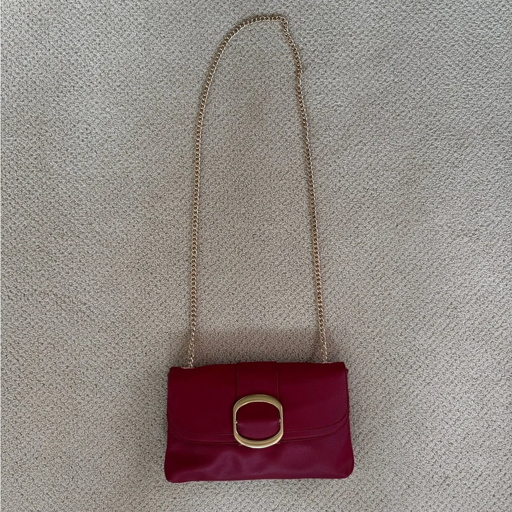 Sole Society Red Crossbody Bag